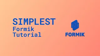 Simplest Formik Tutorial React js Formik