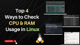 Top 4 Ways to Check CPU RAM Usage in Linux