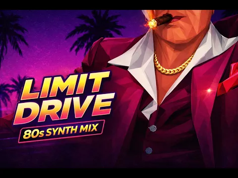 Limit Drive – 1 Hour 80s Synthwave Mix | High Energy Night Drive