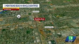 3 found dead in Stockton vehicle are identified