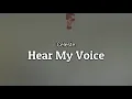 Celeste - Hear My Voice (Lyrics)