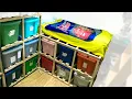 BIN storage FOR 18 gal BIN with BED