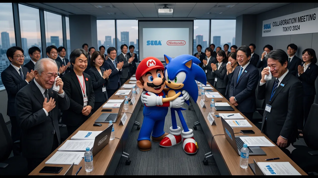 Mario y Sonic: El Abrazo Más Histórico de los Videojuegos