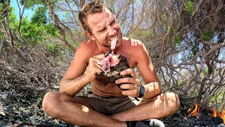 SURVIVAL CHALLENGE: Boat Adrift, Stranded on an Island