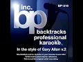 Watching Airplanes (Instrumental Track Without Background Vocal) (Karaoke in the style of Gary...