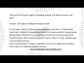 Database Homework Help