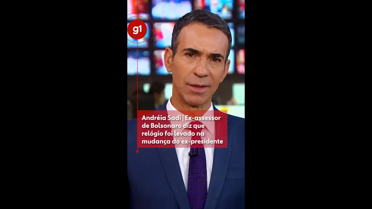 Ex-assessor de #Bolsonaro diz que #relógio foi levado na mudança do ex-presidente #g1 #shorts