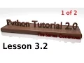 Python Tutorial 2016 Lesson 3 2 - Accumulators with Lists Part 1 of 2