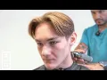 I Want a MIDDLE PART with a TAPER 90s Men s Haircut