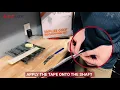 Saplize Golf Grip Regripping Instruction English 4K Facebook Twitter Ins saplizegolf