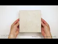 Windsor Versailles Pattern Travertine Look Porcelain Tile - Ivory Off White
