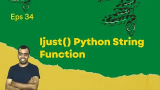 ljust Python String Function