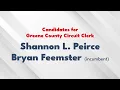 Greene County Circuit Clerk Interviews