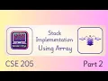 Stack Implementation Using Arrays Push Pop Top More Simplified