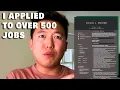 Lagu Ik heb op 500 banen gesolliciteerd en ontdekte waar recruiters om geven | Wonsulting