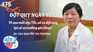 Đột quỵ ngày Tết: điều nhiều người vẫn đang chủ quan