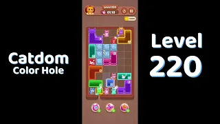 Catdom Color Hole Level 220 Screenshot