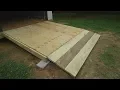 How to Build a Large Simple Wooden Ramp
