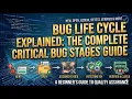 Bug Life Cycle New Open Assign Retest Verified More