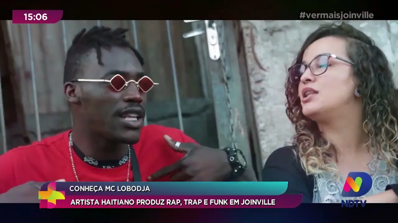 Conheça Mc Lobodja: artista haitiano produz rap, trap e funk em Joinville