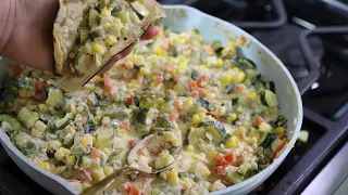 Si quieres BAJAR DE PESO, cocina las calabacitas así | Sin crema y bajas en grasa