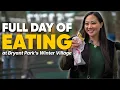 Everything I Ate at Bryant Park s Winter Village