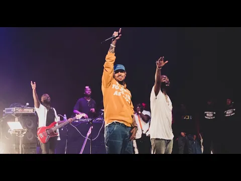 Download MP3 Chris Brown, Davido and The Compozers on stage in LA performing Blow My Mind + More