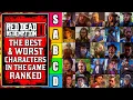 RANKING Every Character in Red Dead Redemption 2 From WORST to BEST