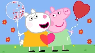 Download Love Friends - Peppa Pig and Suzy Sheep Valentine's Day Special| Family Kids Cartoon MP3