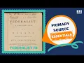 Federalist 78 Primary Source Essentials