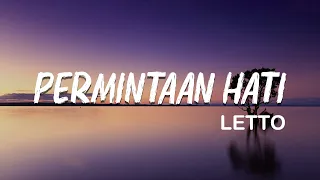 letto permintaan hati lirik 