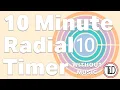 10 Minute Timer - Radial Timer without music