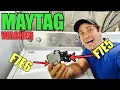 This Maytag Centennial Washer Won t Change Cycles F7E5 F7E6 Codes WC415EW1 Actuator Swap