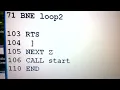 BBC Micro 6502 Assembly Program to Reverse a Text String using the Stack