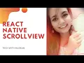 React Native ScrollView React Native Complete Course