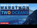 Lagu 2023 Two Oceans Ultra 56km. The PAIN \u0026 JOY of running the world's most beautiful marathon