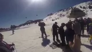 GOPRO woolly at base of 3 Facelift Mammoth Mountain