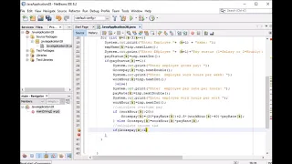 employee payroll system in java