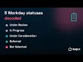 Workday Application Statuses Explained What They REALLY Mean