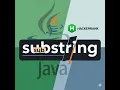 Hackerrank Java substring