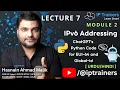 IPv6 Addressing Lecture 7 Writing Python code with ChatGPT to Calculate EUI-64 and Global-id