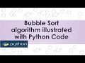 Tutorial 15 Python Bubble Sort Descending Order eval function in Python