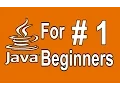 Java Programming Tutorial For Beginners - 1