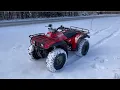 Honda 300 fourtrax 4x4 test ride and review