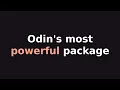 How Odin s AST package fixes metaprogramming