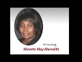Minette May Meredith Funeral service Pt3