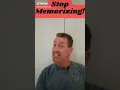 Stop Memorizing