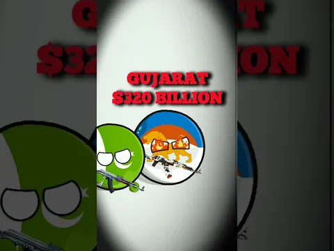 Pakistan's GDP Vs Indian State's GDP 🔥🔥 #shorts #viral #trending #countryballs #india