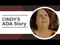 ADA25 Cindy s Story