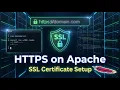 How to Configure HTTPS with SSL Certificate on Apache Step by Step